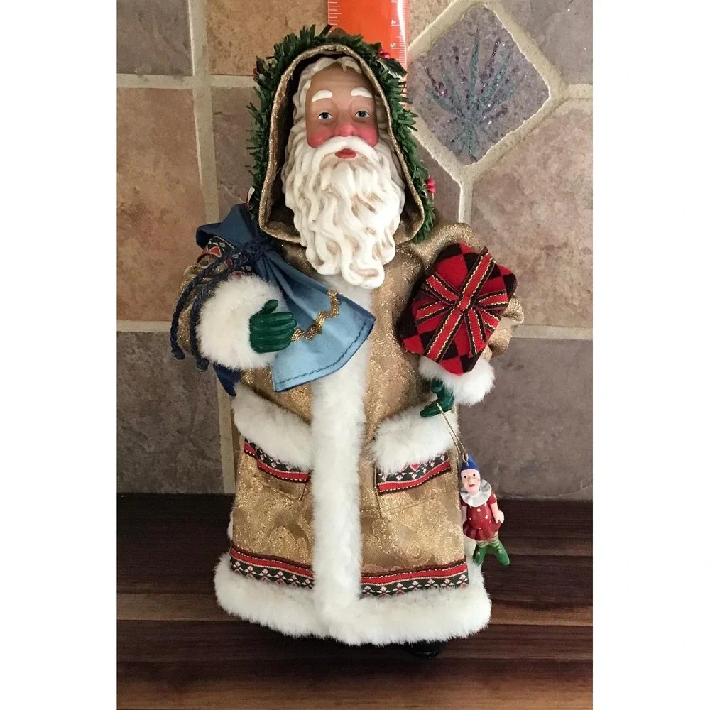 Vintage Possible Dreams Clothique Santa Claus Figurine 10
